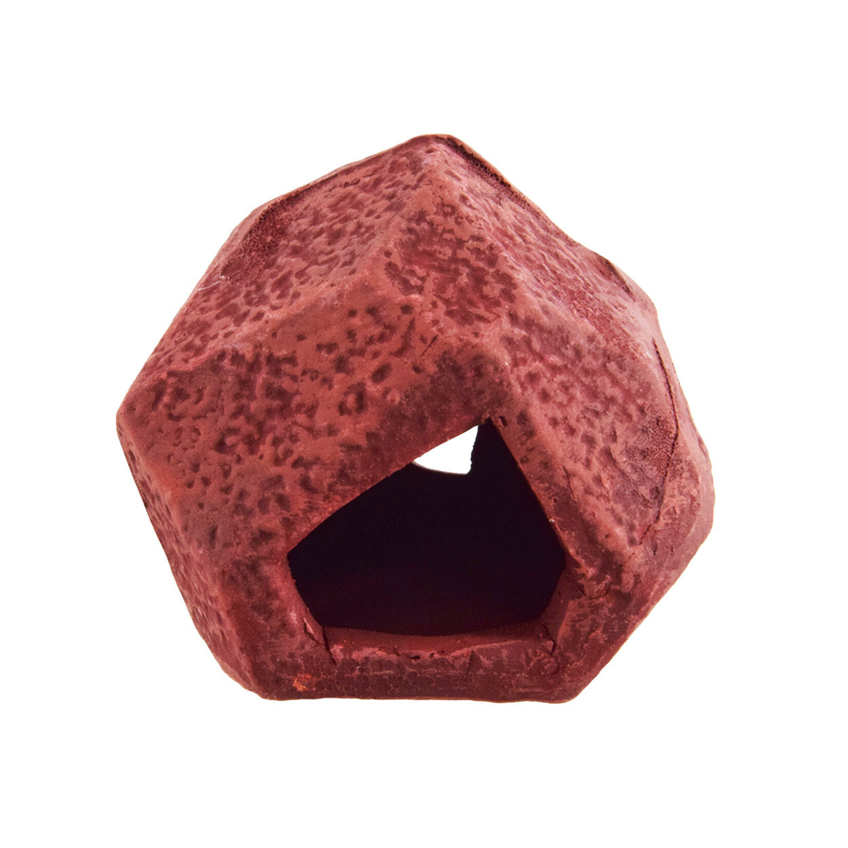 UNDERWATER TREASURES Underwater Treasures Geometrical Rock - Red - Small