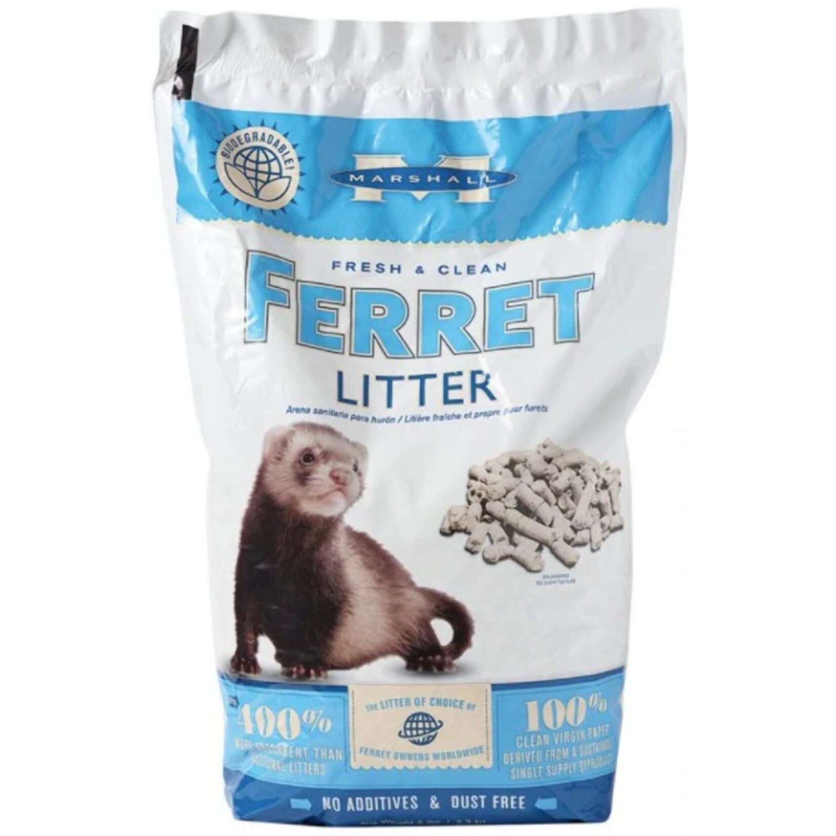 MARSHALL Marshall Fresh & Clean Ferret Litter - 5lb