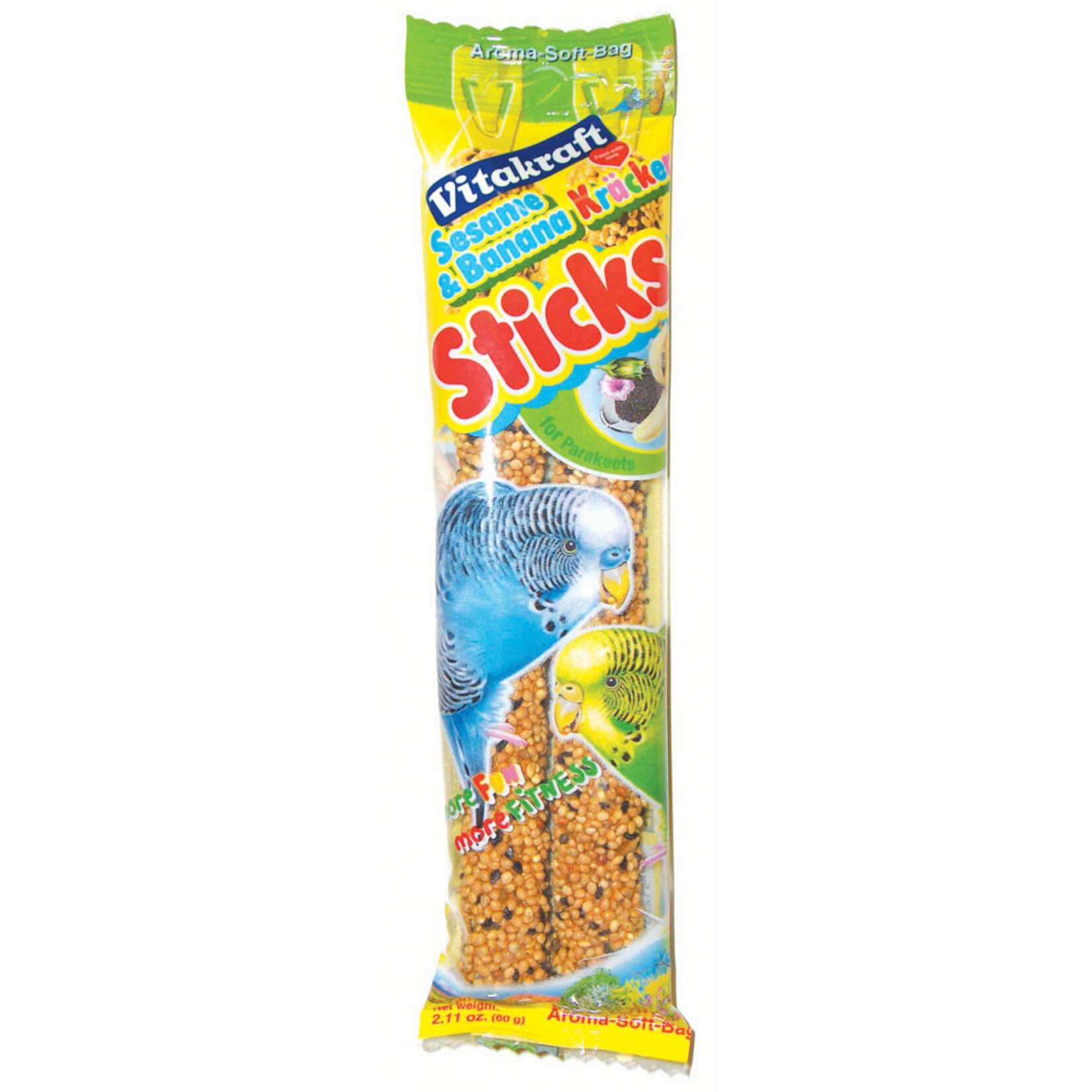 VITAKRAFT VITAKRAFT Parakeet Sesame & Banana Sticks 2/pk