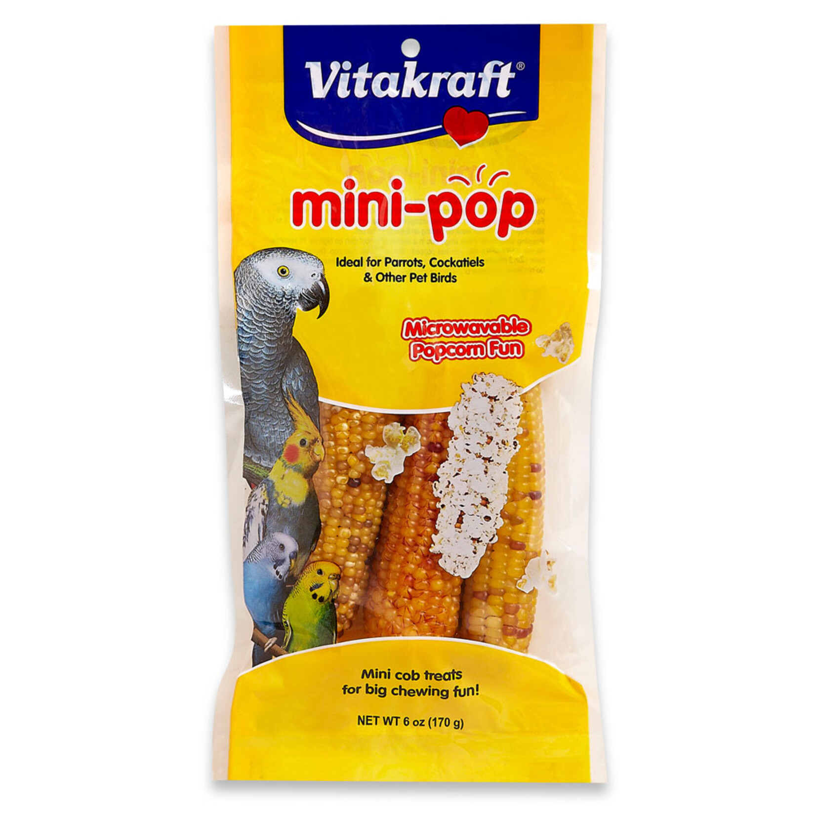 VITAKRAFT VITAKRAFT Bird Mini Pop-Corn Treat 6 oz