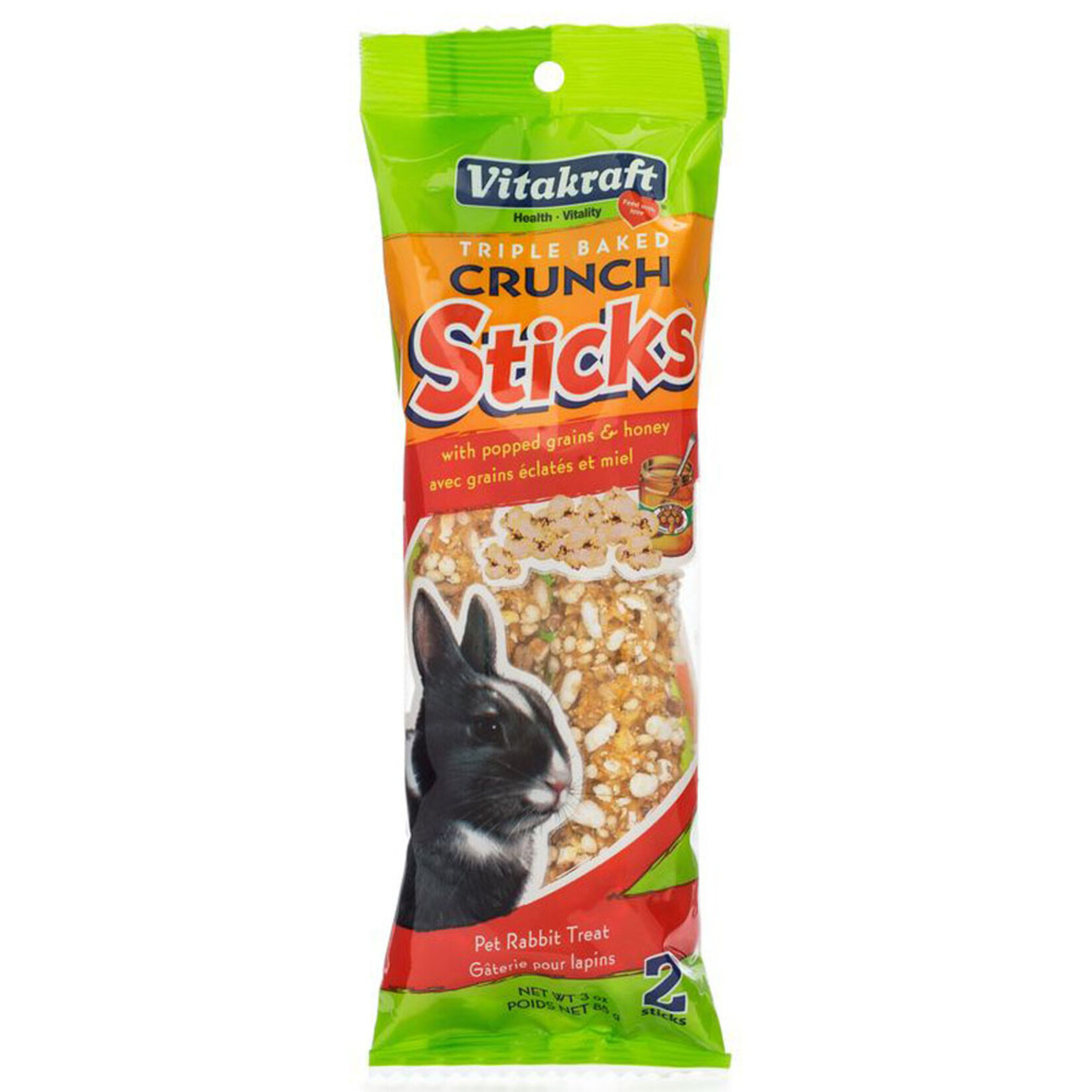 VITAKRAFT VITAKRAFT Rabbit Popcorn Sticks 3oz