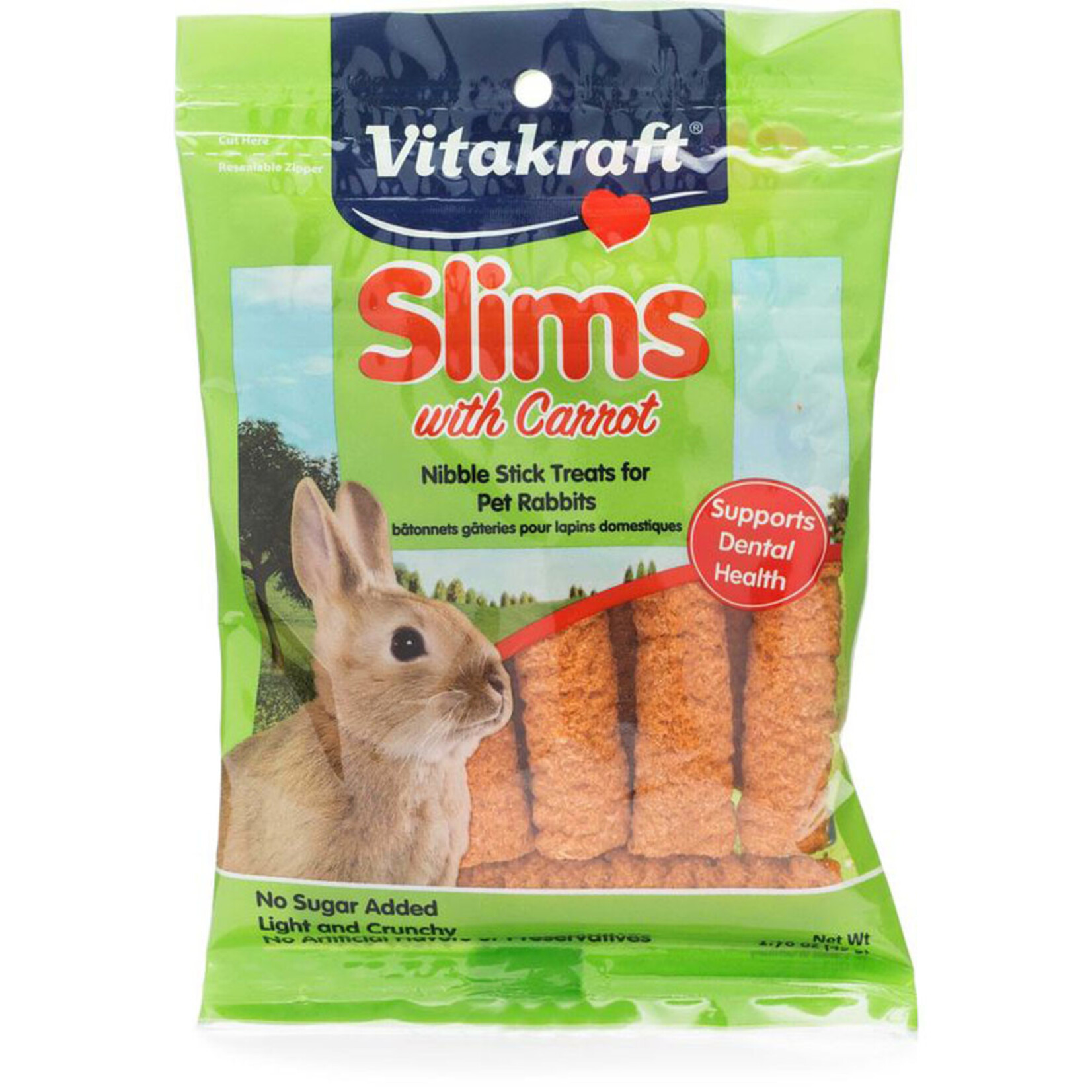 VITAKRAFT VITAKRAFT Carrot Slims for small Animals 1.76 oz