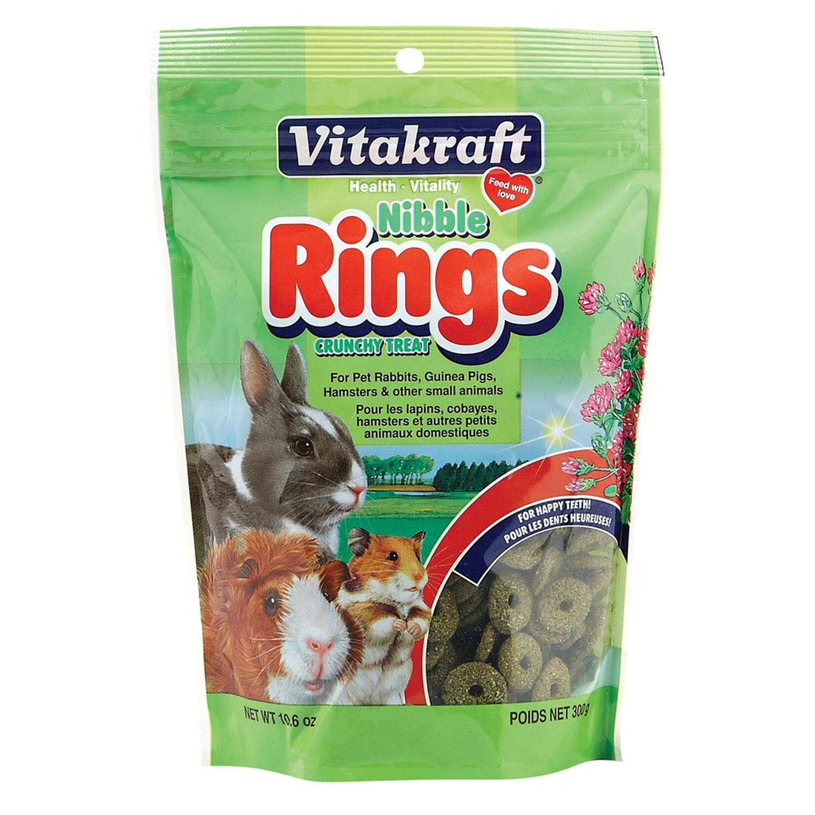 VITAKRAFT VITAKRAFT Nibble Rings for small Animals 10.6 oz