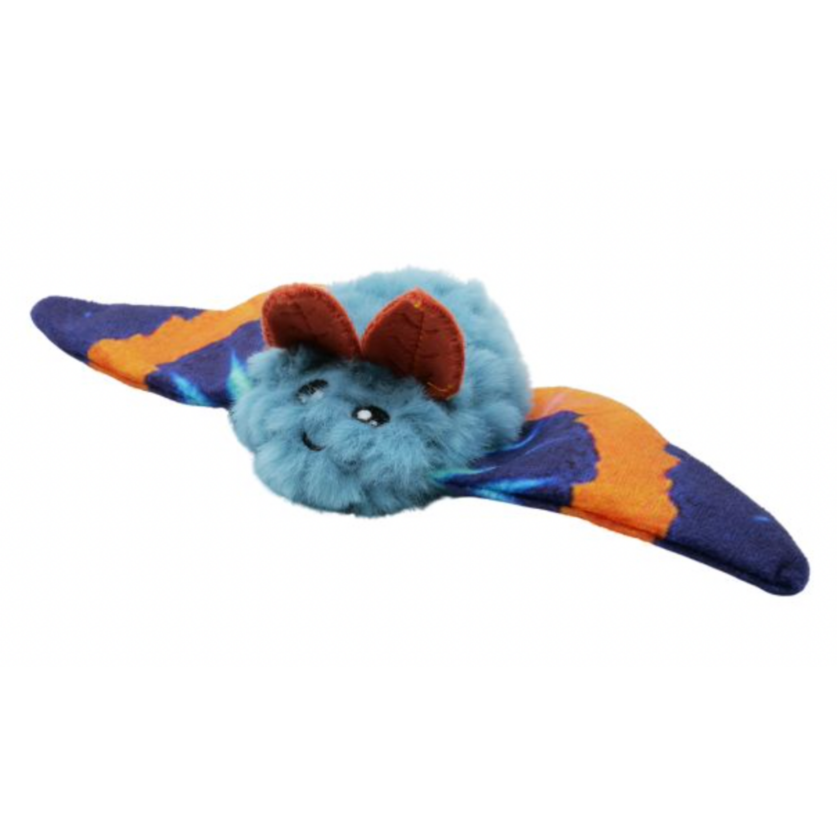 BUD-Z Bud'Z Cat Toy- Filled With Catnip - Mini Moth - Blue 8in