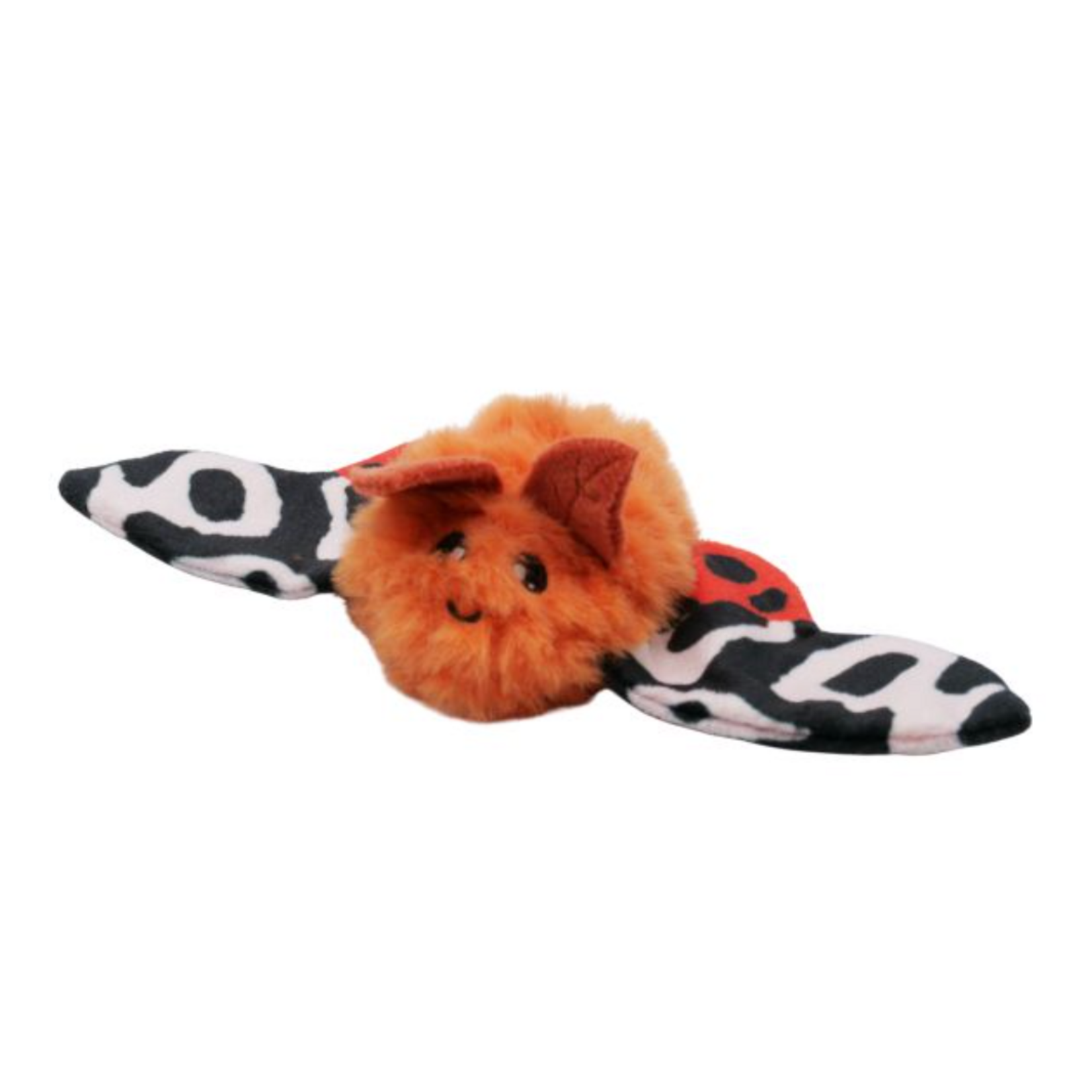 BUD-Z Bud'Z Cat Toy- Filled With Catnip - Mini Moth - Orange 8in