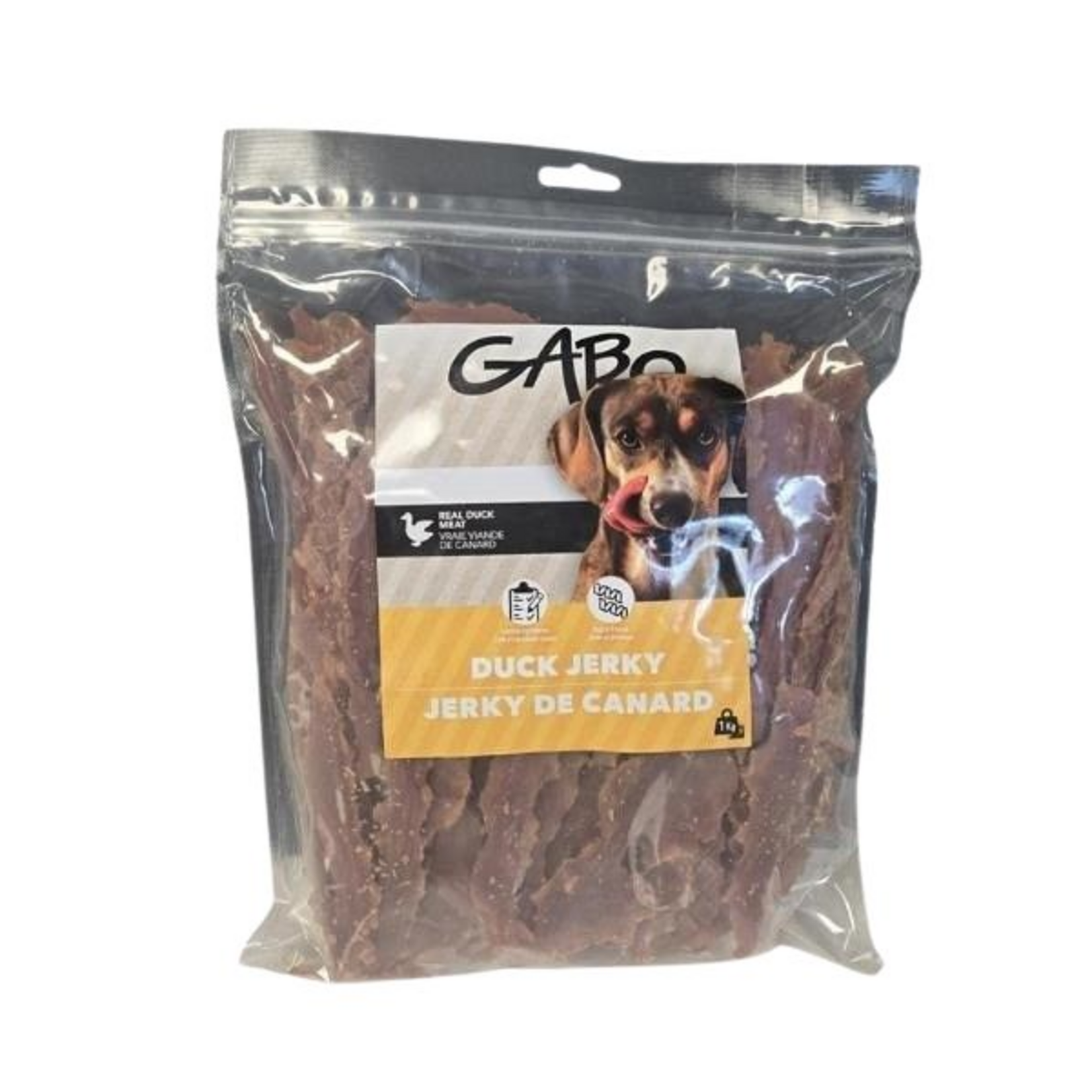GABO Gabo Jerky, Duck, Dog Treats 1kg