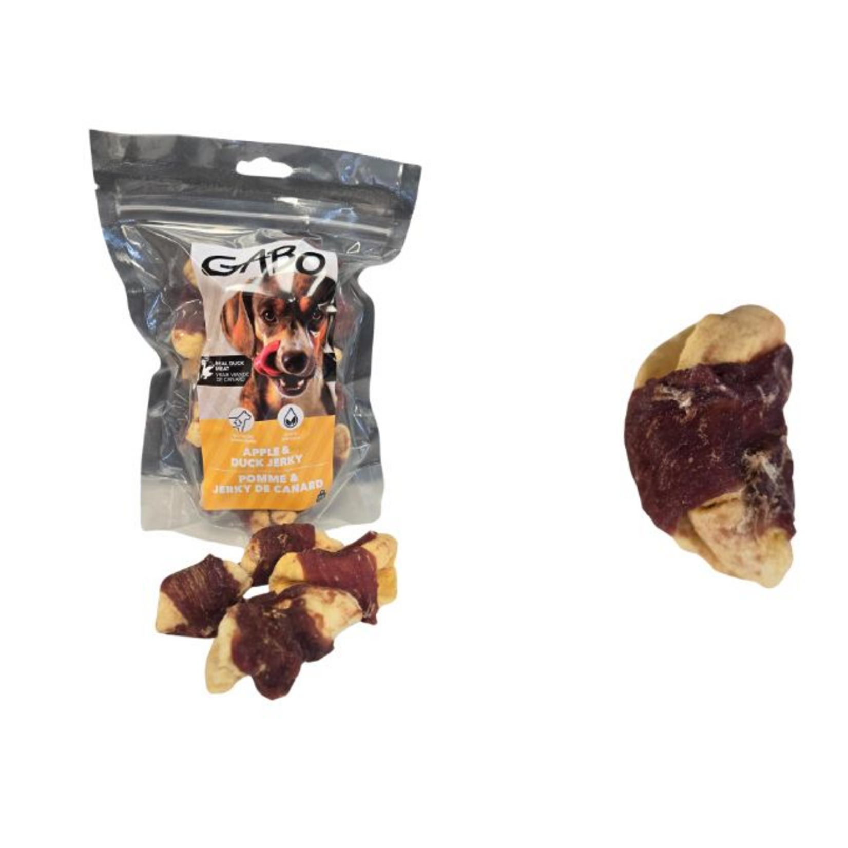 GABO Gabo Jerky, Apple & Duck, Dog Treats 227g