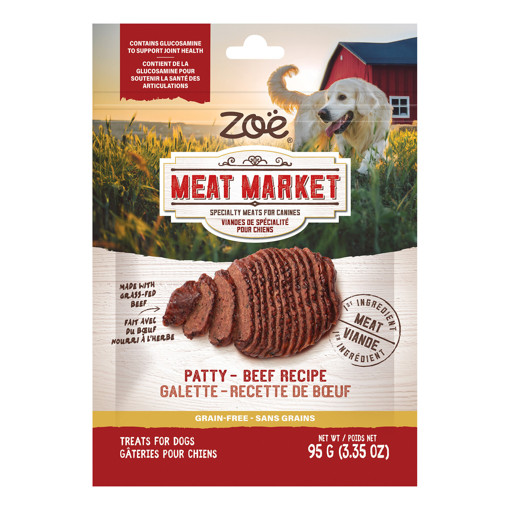 ZOE Zoë Meat Market Patty - Beef Recipe - 95 g