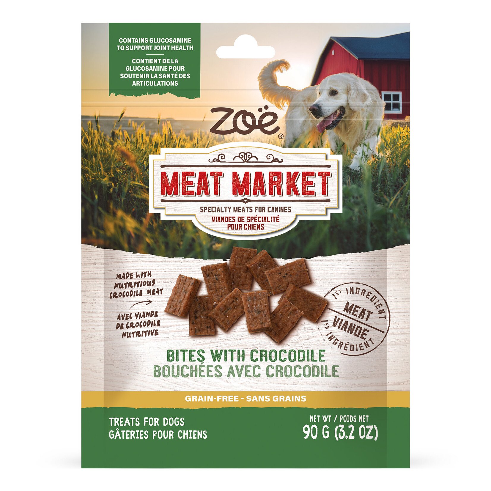 ZOE Zoë Meat Market Bites with Crocodile - 90 g