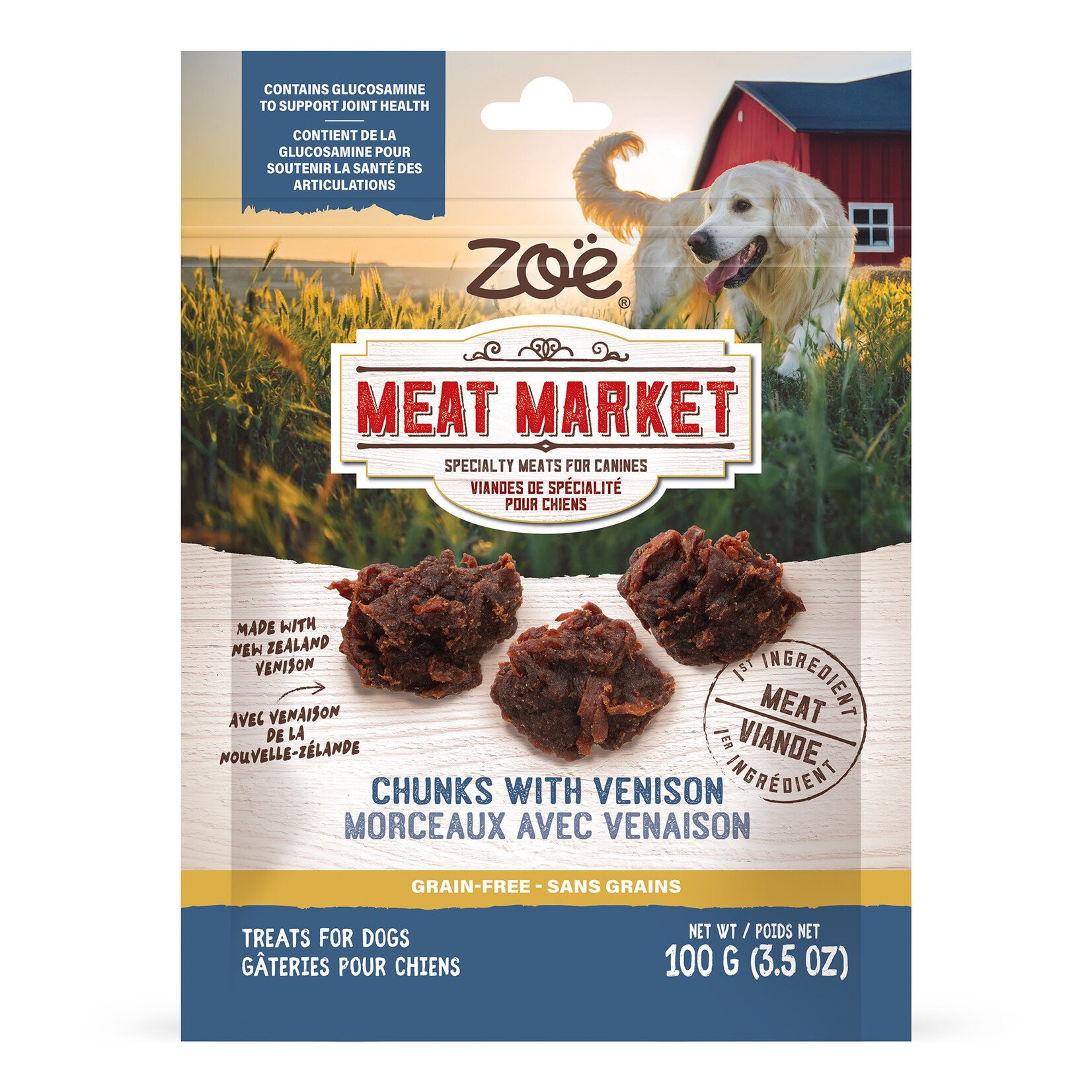 ZOE Zoë Meat Market Chunks with Venison - 100 g