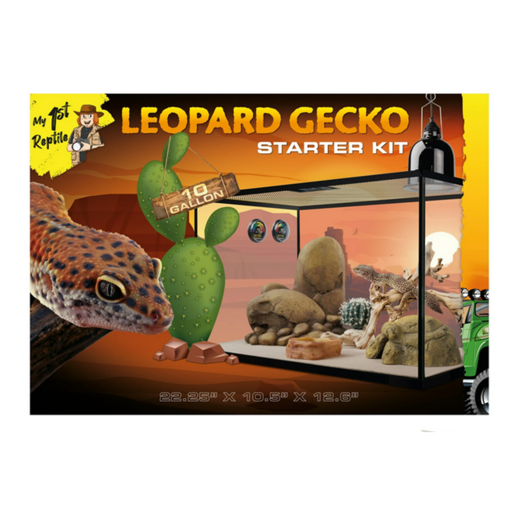 EXO TERRA (D) ET Leopard Gecko - Starter Kit
