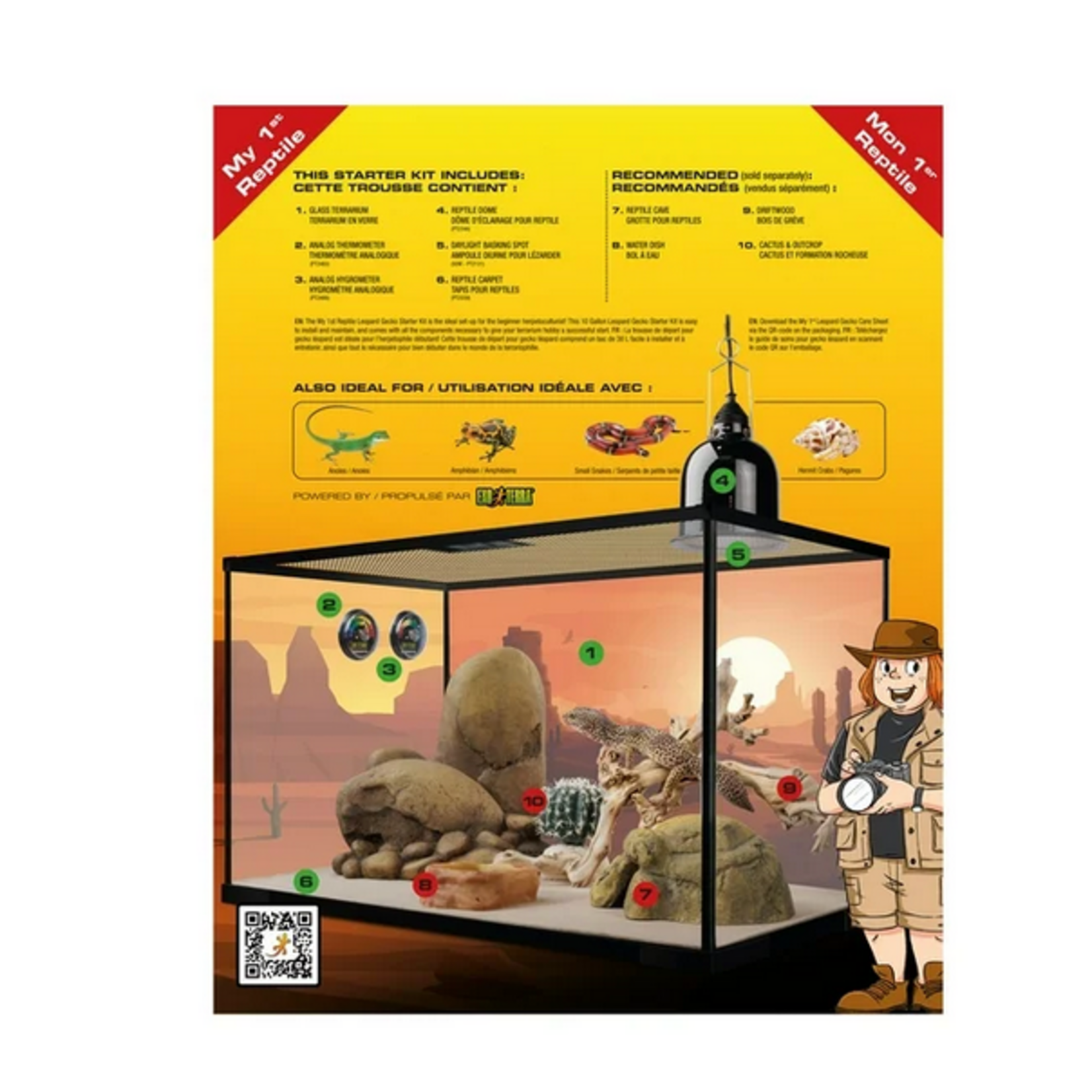 EXO TERRA (D) ET Leopard Gecko - Starter Kit