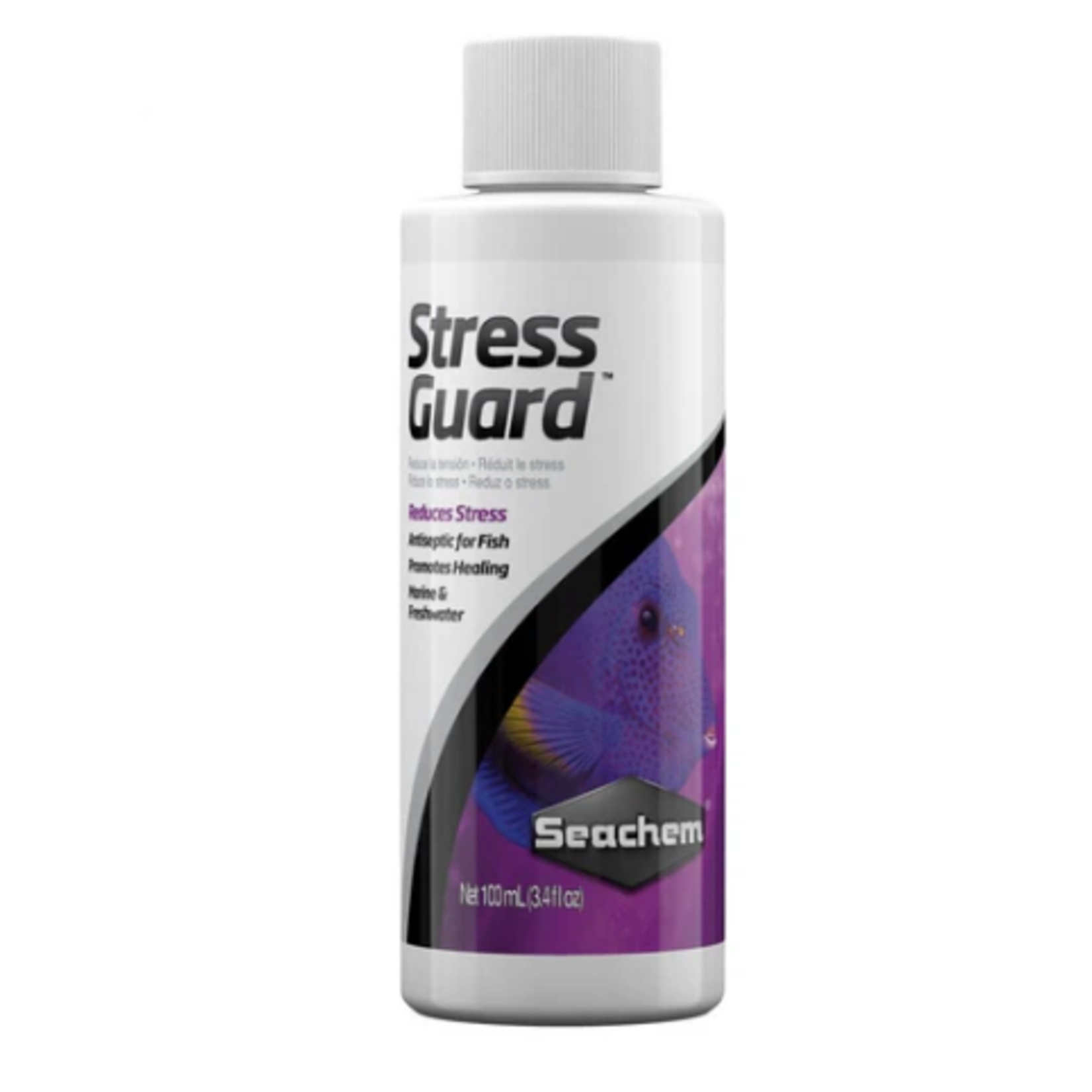 SEACHEM Seachem StressGuard 100ml - Reduces Stress - Promotes Healing