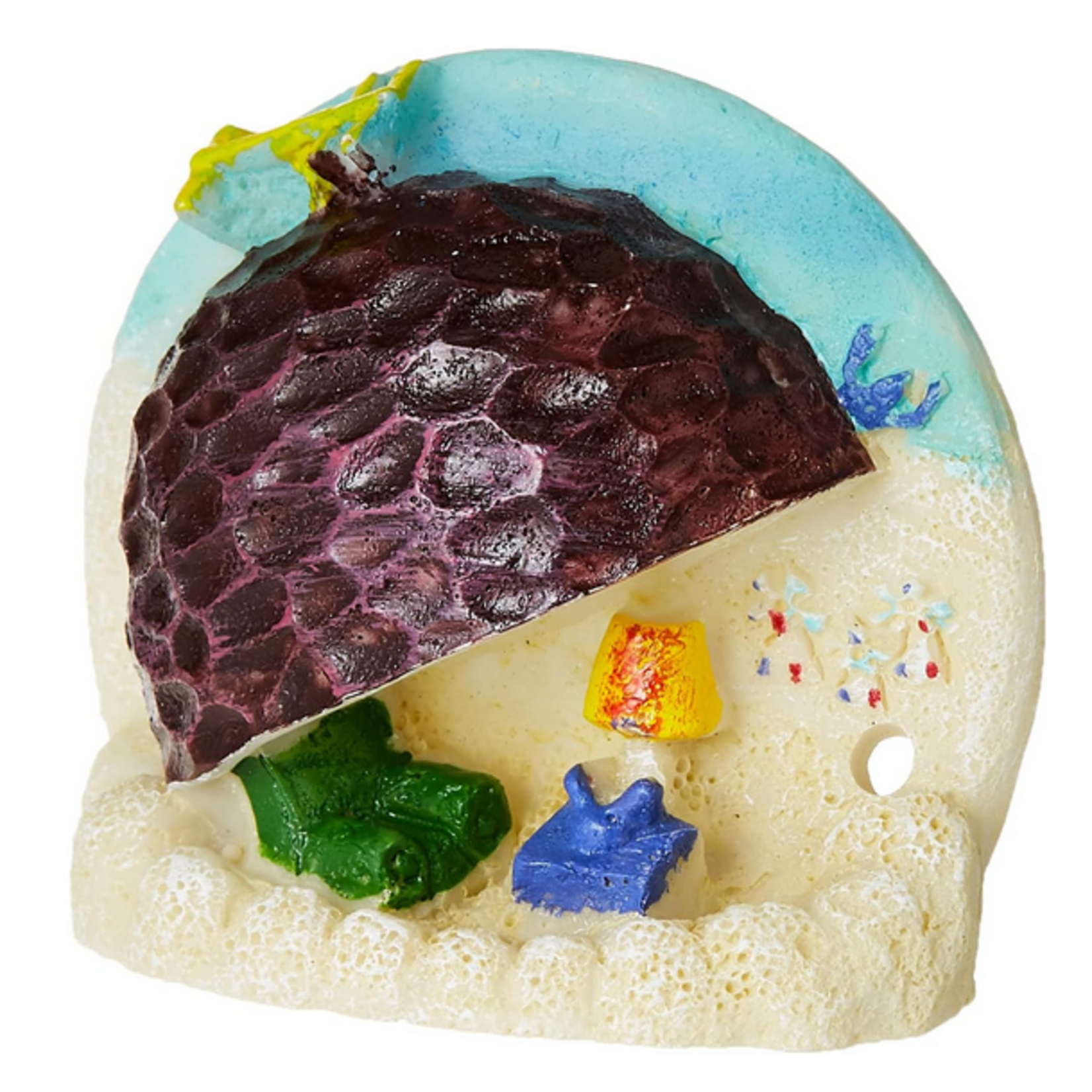 PENN PLAX Penn Plax Spongebob Patrick Rock Home Aquarium Ornament - Small
