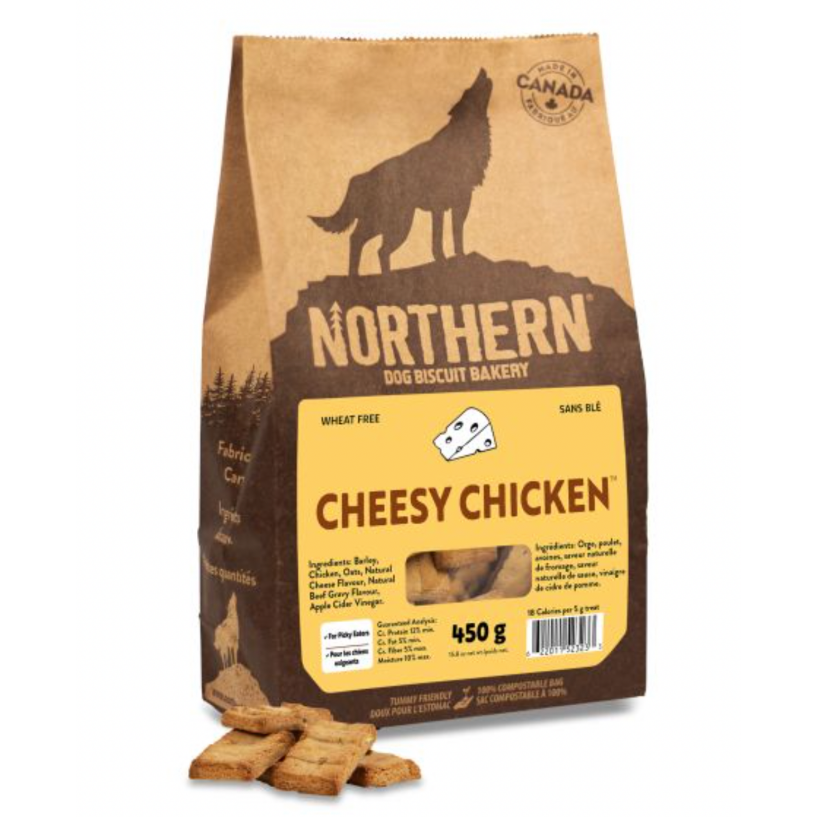 NORTHERN PET Northern Pet Chicken And Cheese Dog 450g