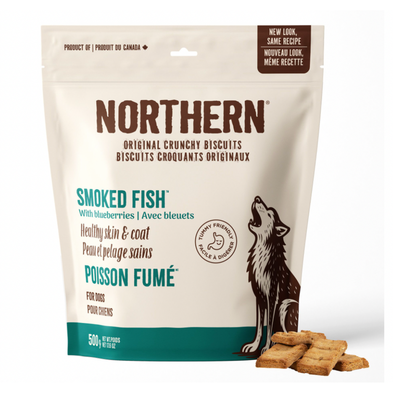 NORTHERN PET Northern Pet Smoked Fish With Blueberries Dog 500g