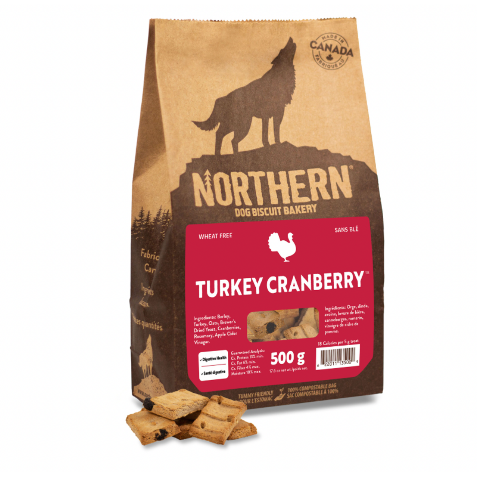 NORTHERN PET Northern Pet Turkey Cranberry Dog 500g