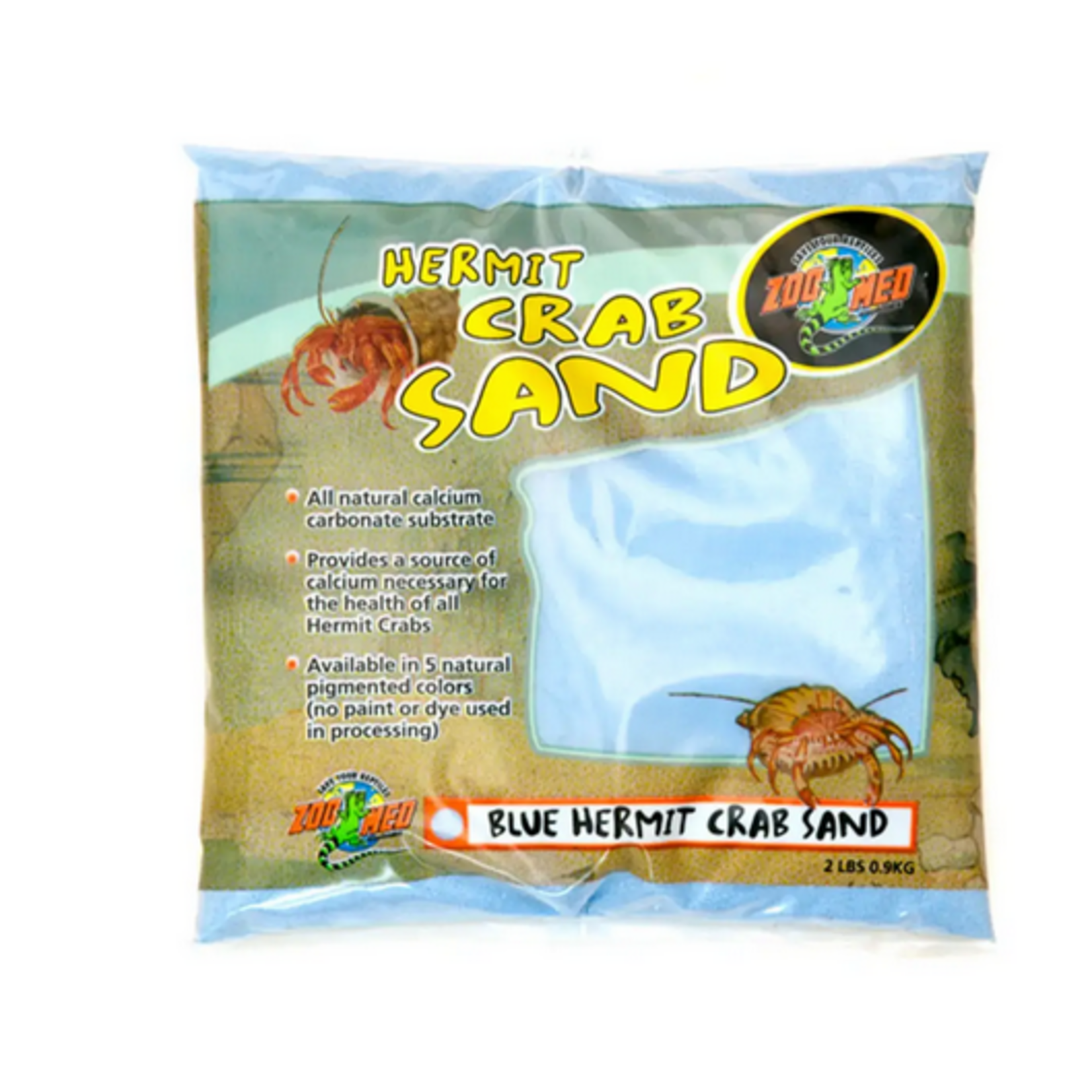 ZOO MED Hermit Crab Sand Blue 2 Lbs.