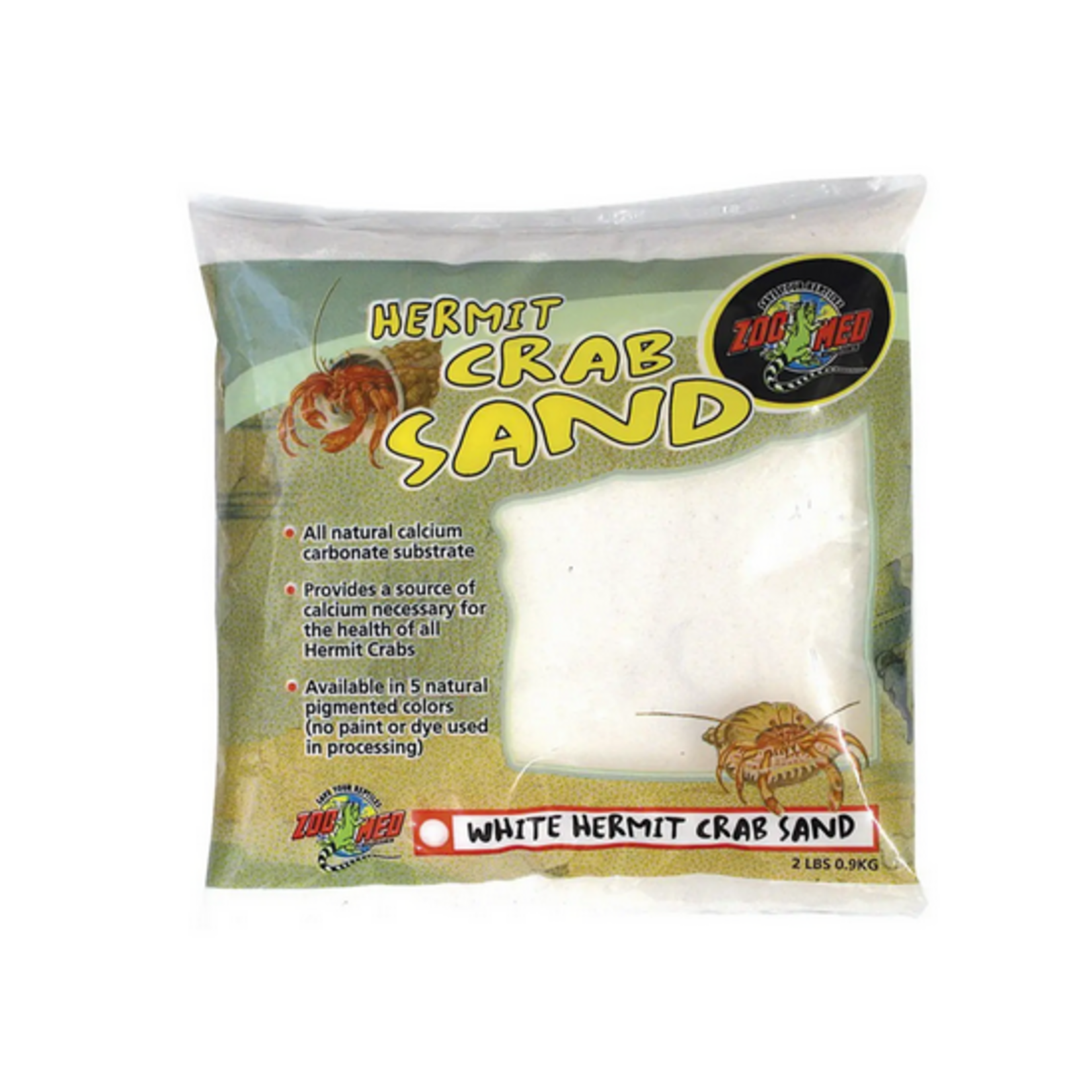 ZOO MED Hermit Crab Sand White 2 Lbs.