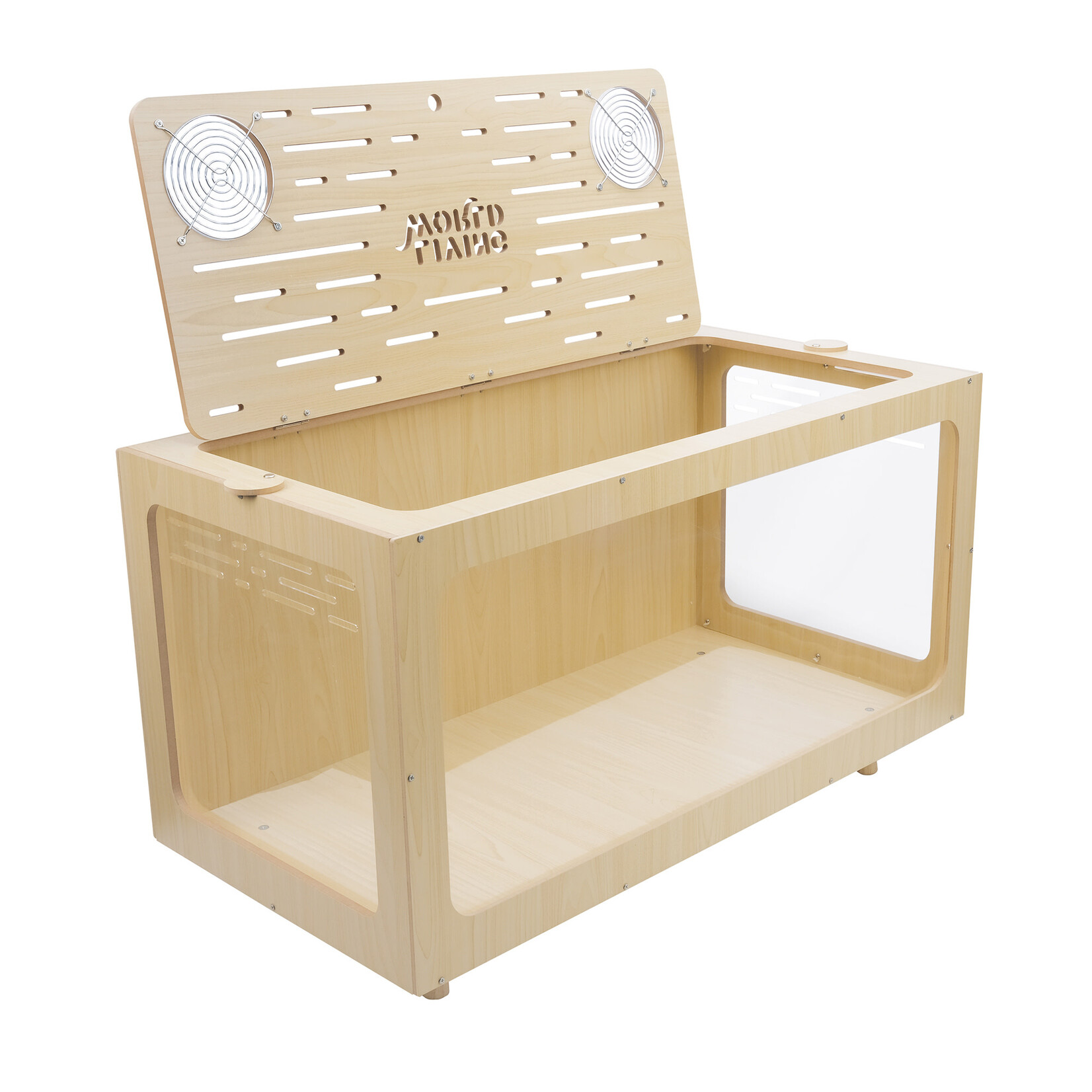 LIVING WORLD Living World ABODE Wooden Hamster Cage - 80 x 40 x 47 cm