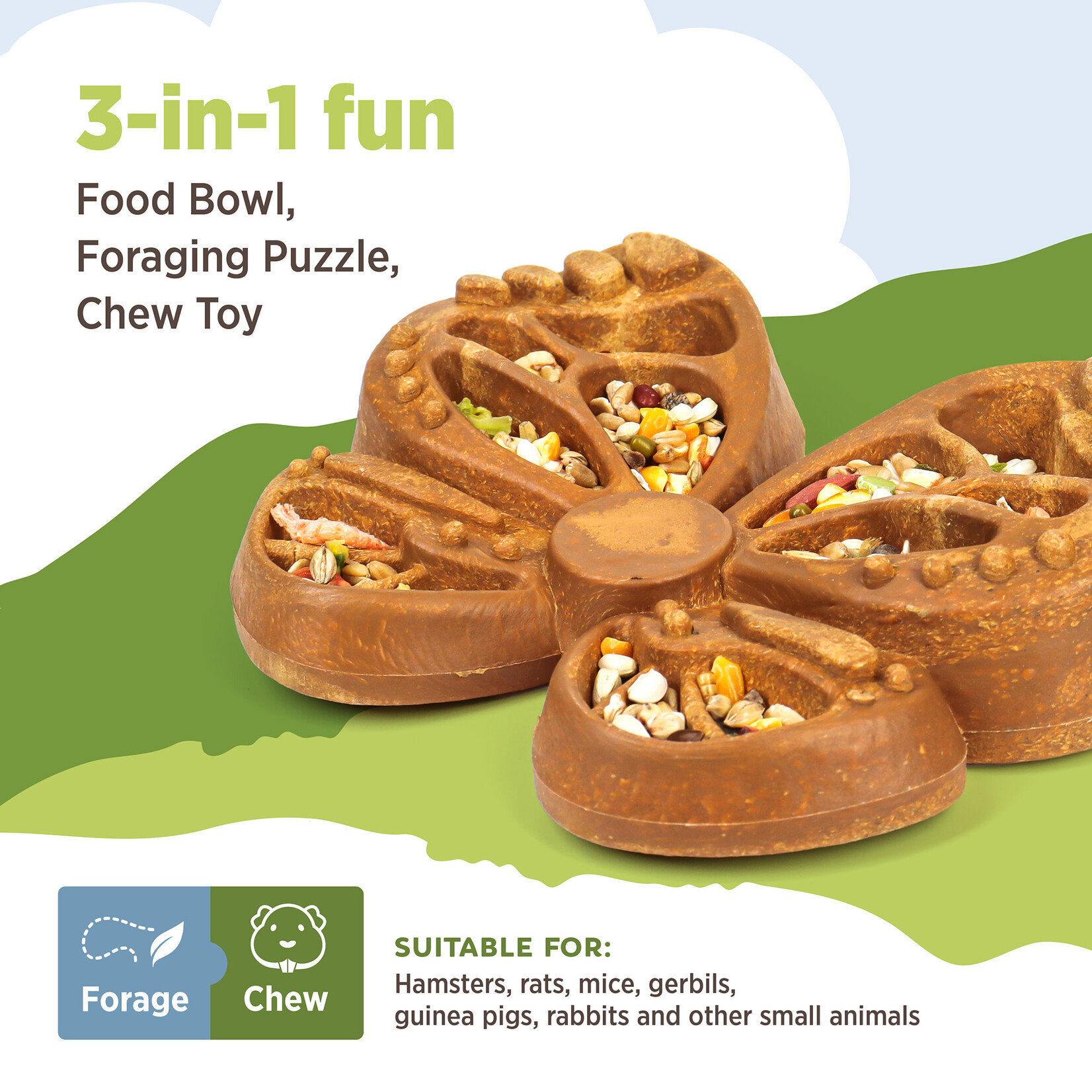 LIVING WORLD Living World Edible Butterfly Feeder - Orange - 180 g (6.3 oz)