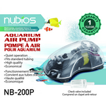 NUBIOS Nubios USB Air pump 0.8W 1L/MIN