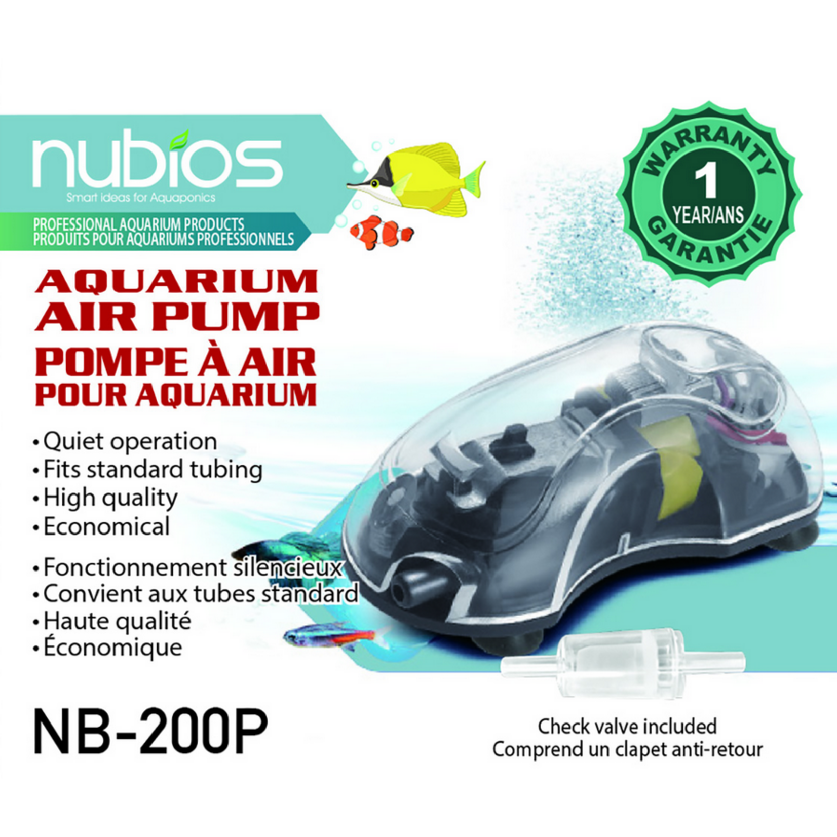 NUBIOS Nubios USB Air pump 0.8W 1L/MIN