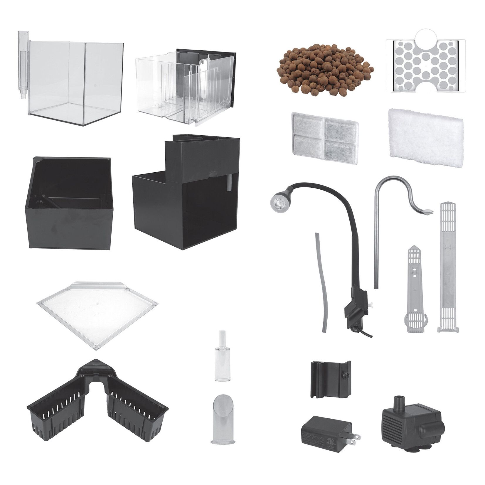 FLUVAL Fluval Kühl Microscaping Kit - Black - 8L (2.1 US Gal)