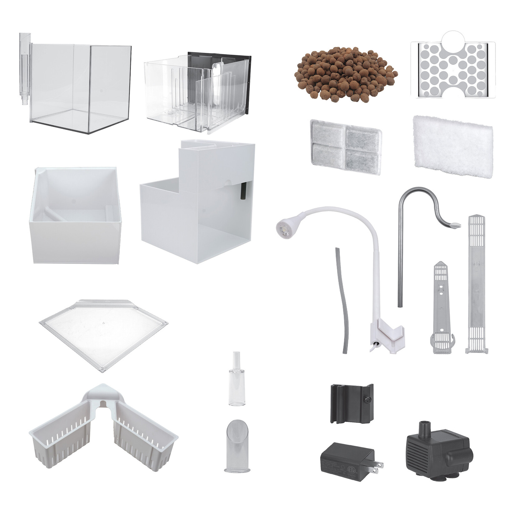 FLUVAL Fluval Kühl Microscaping Kit - White - 8L (2.1 US Gal)