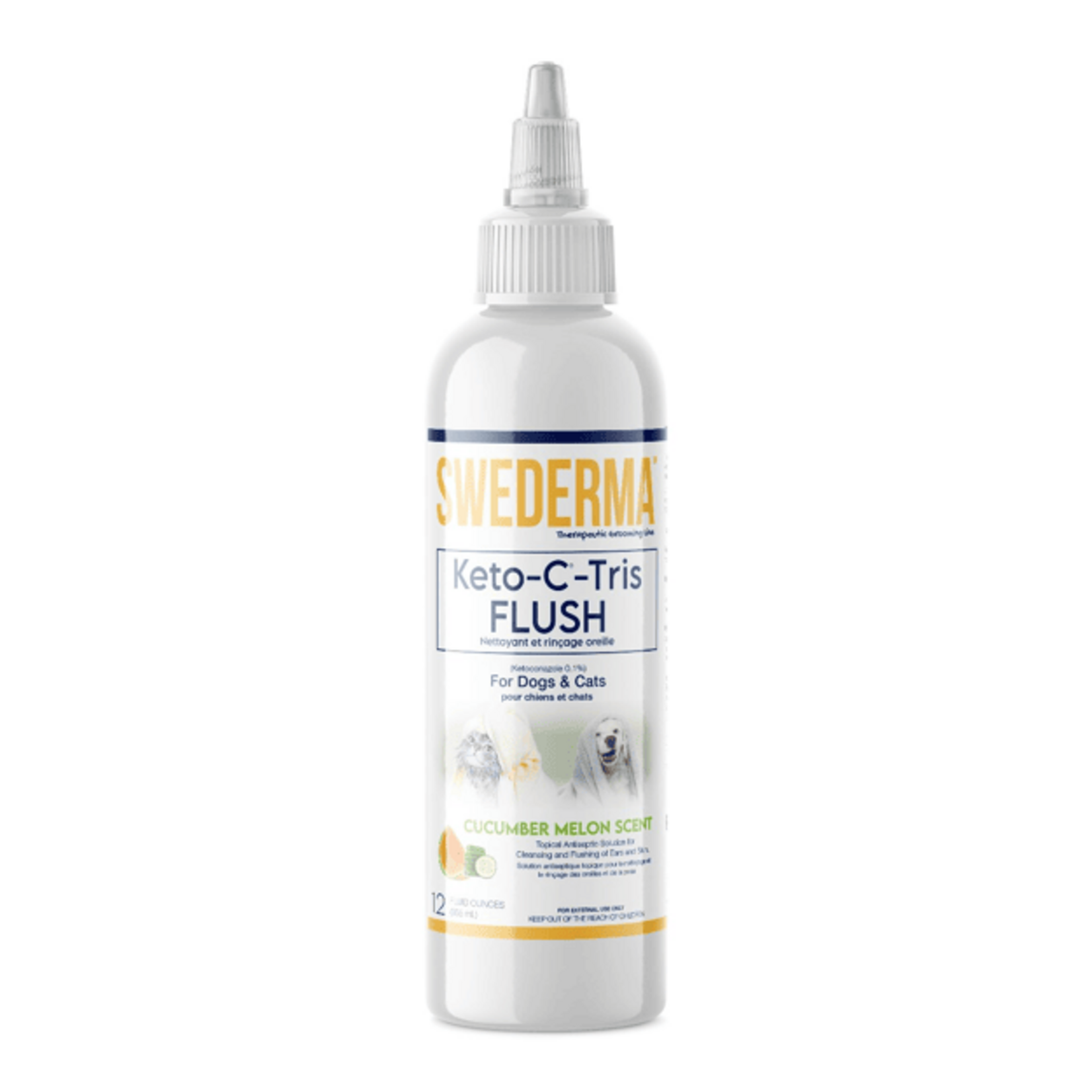 SWEDERMA SWEDERMA Therapeutic KETO-C TRIS Flush (Cucumber Melon) 355ml