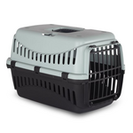BERGAMO Bergamo Gipsy Eco Small Plastic Door Pet Carrier Ice Blue Dog 1pc 46x31x32cm
