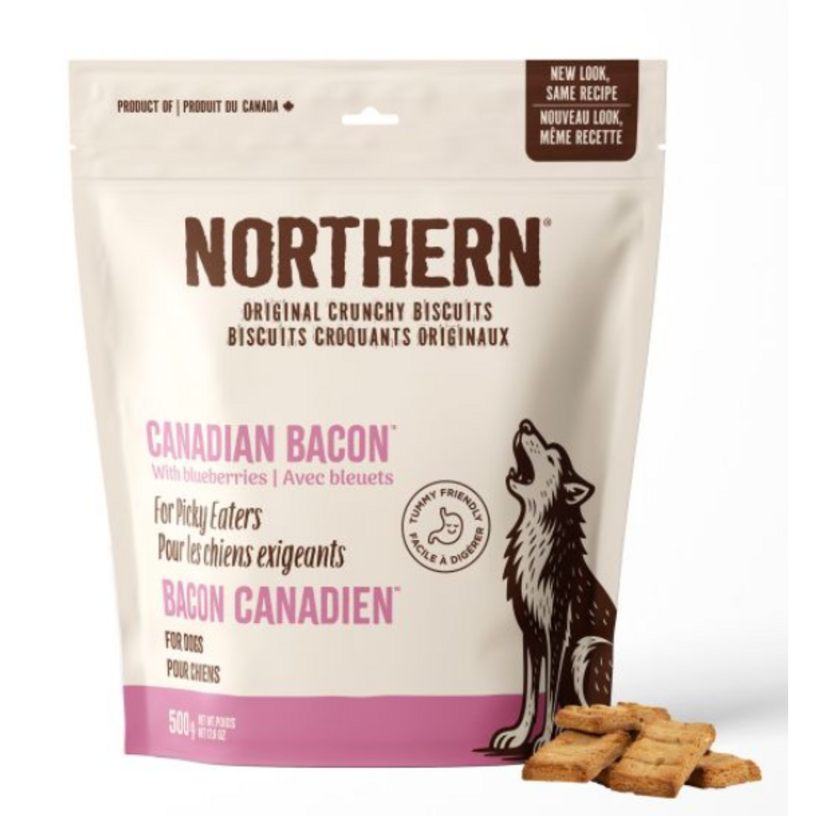 NORTHERN PET Northern Pet Canadian Bacon With Blueberries Dog 500g