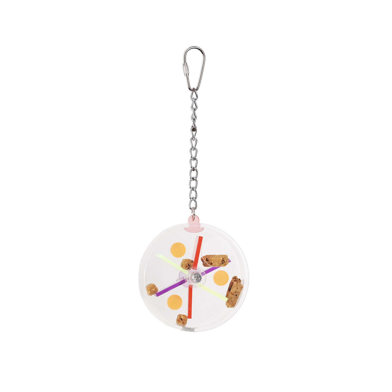 HARI HARI ACTIVE.PLAY Interactive Parrot Toy - Whirl-a-Treat - Small