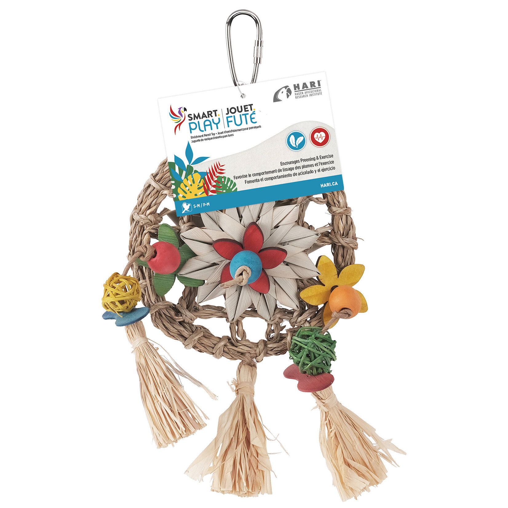 HARI HARI SMART.PLAY Enrichment Parrot Toy - Dreamweaver
