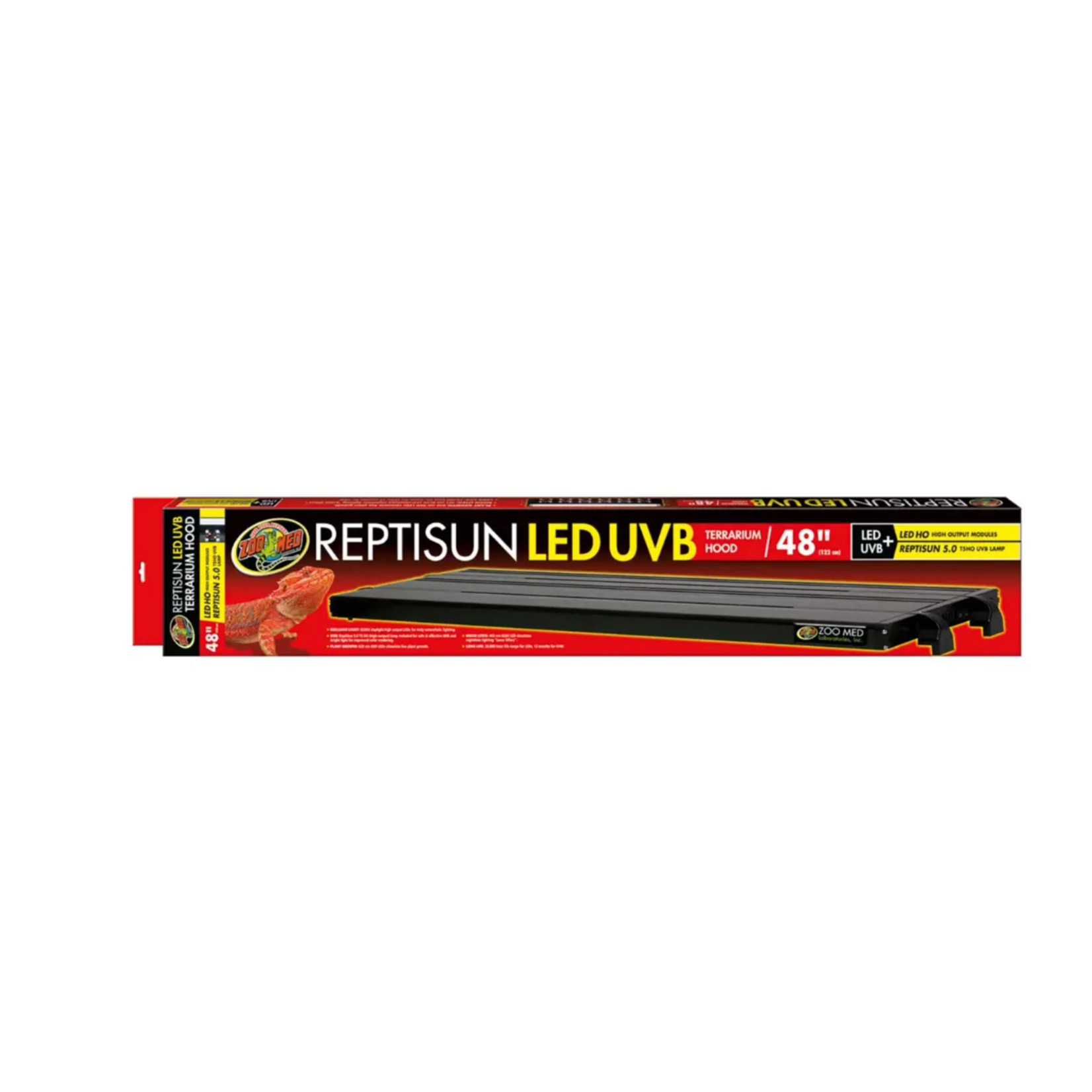 (W) Reptisun Led+Uvb Terrarium Hood 48'