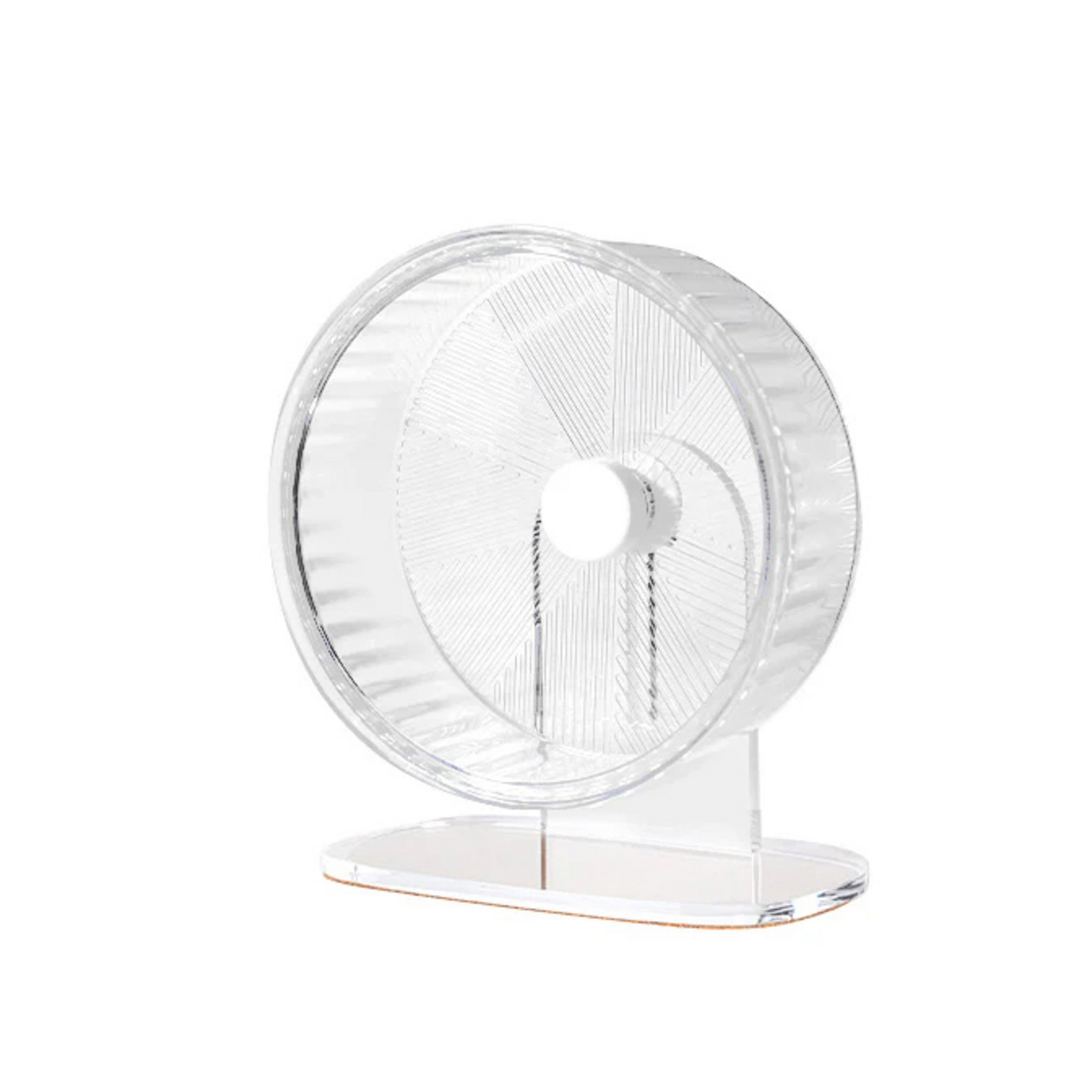 MINI & MOE M&M Silent Crystal Running Wheel 6.7" - Clear