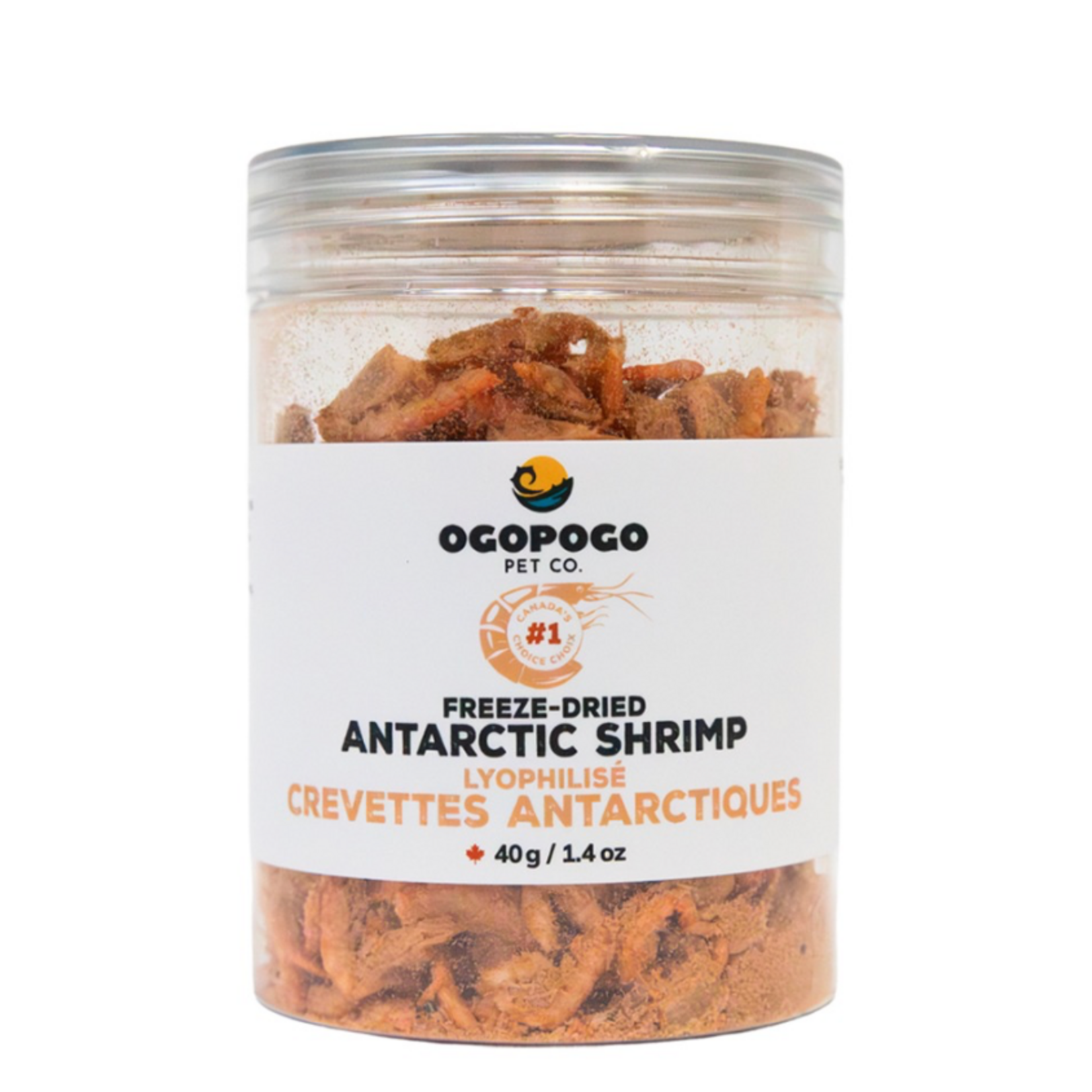 OGOPOGO PET Ogopogo Pet Co.: Freeze-Dried Antarctic Shrimp 40g