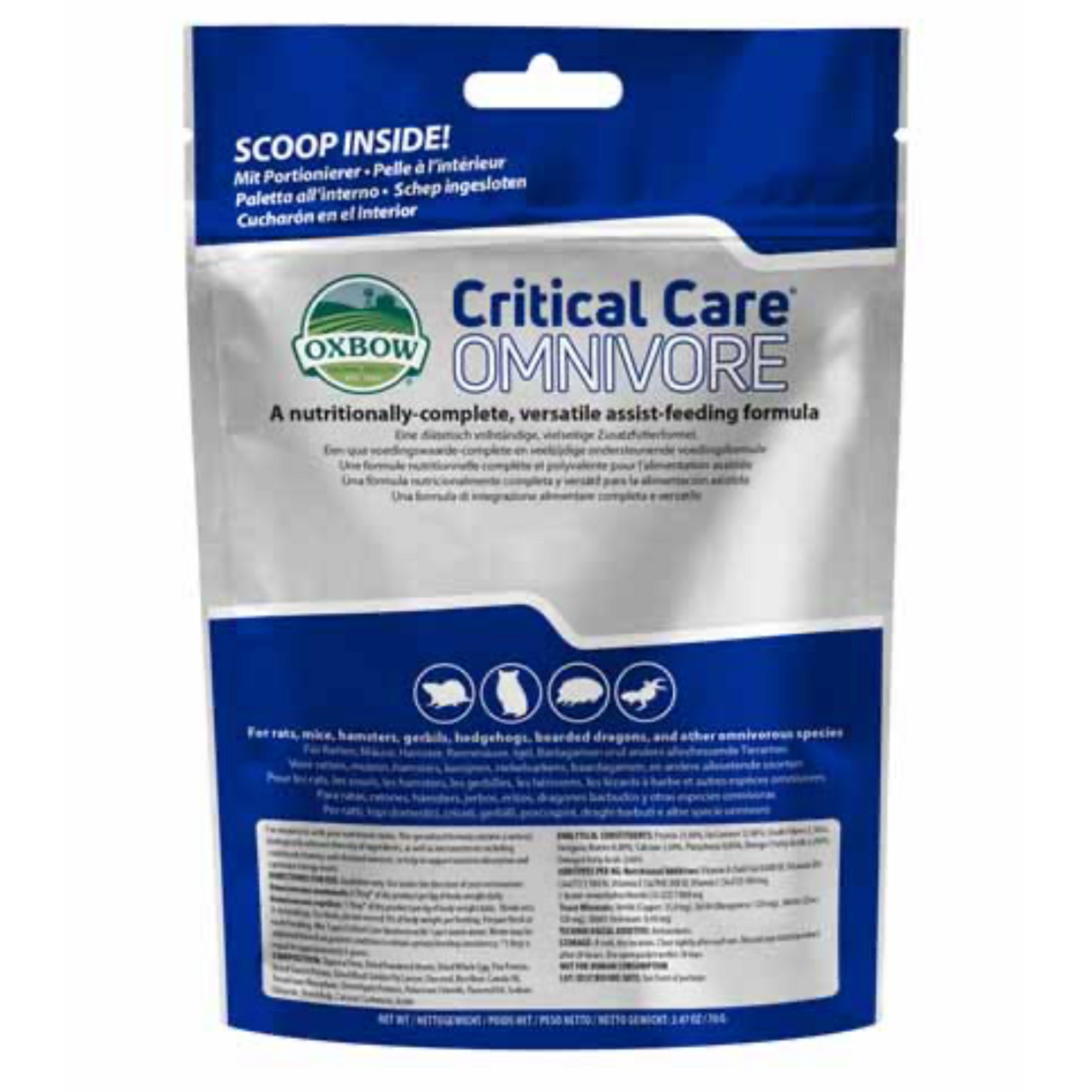 OXBOW OxBow Critical Care Omnivore 70g