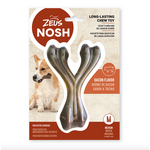 ZEUS Zeus NOSH Strong Wishbone Chew Toy - Bacon Flavour - Medium - 15 cm (6 in)