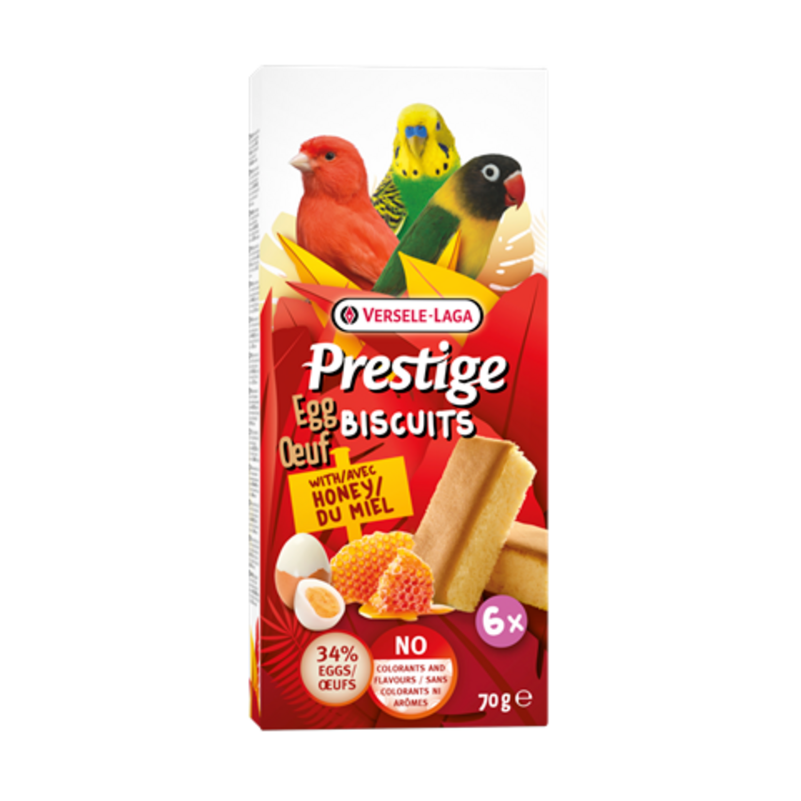 VERSELE LAGA Versele Laga Prestige Egg N Honey Biscuits 70gr