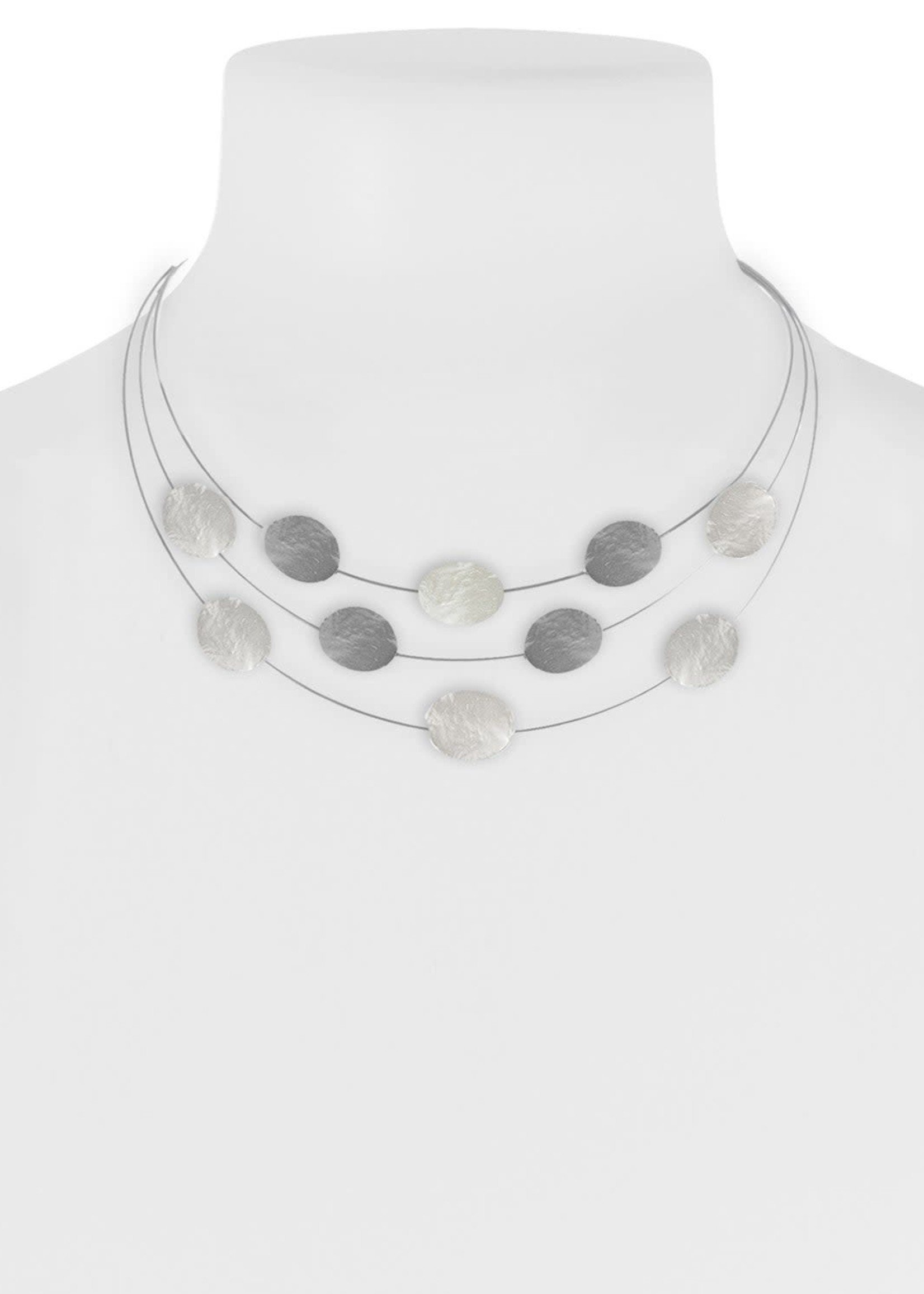 Caracol Caracol Mini Disks Necklace