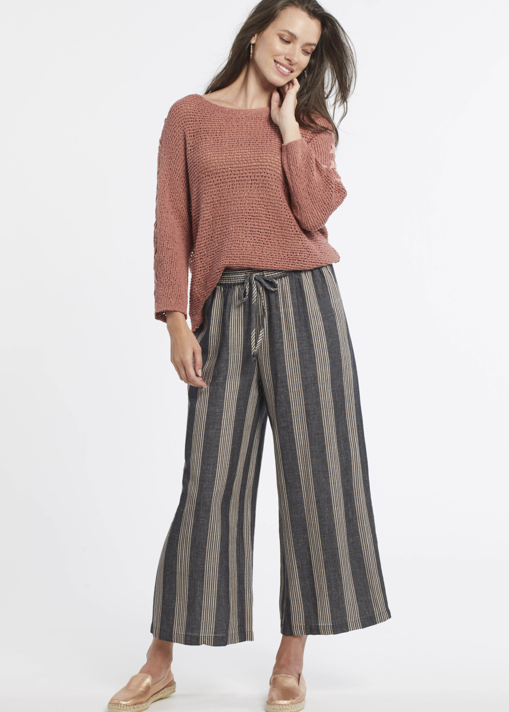 Tribal Tribal Pull On Striped Pants