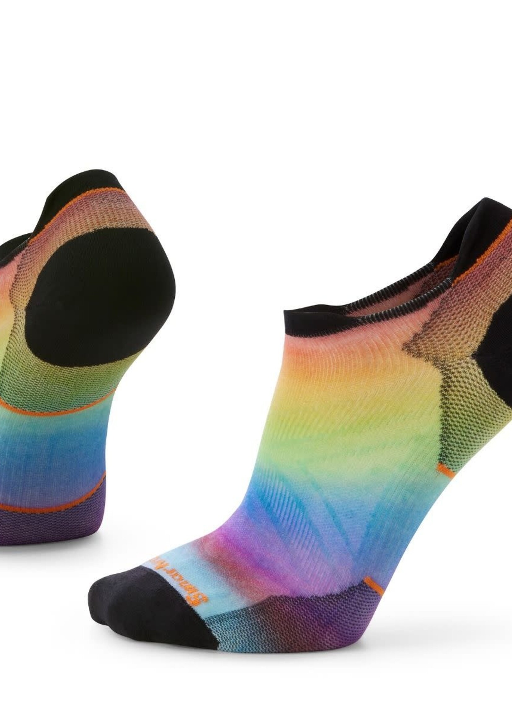 Smartwool Smartwool Run Zero Cushion Pride Rainbow Print Unisex Low Ankle Socks SW0020811501