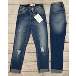 Kancan Kancan High-Rise Hem Detail Capri 5019m