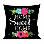 Evergreen Floral Home Sweet Home Outdoor Pillow Cover