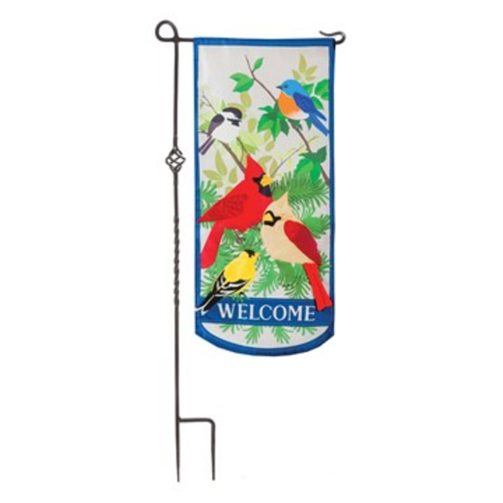 Evergreen Song Birds Banner