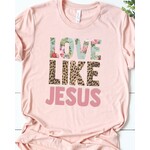 Kissed Apparel Love Like Jesus Graphic Tee