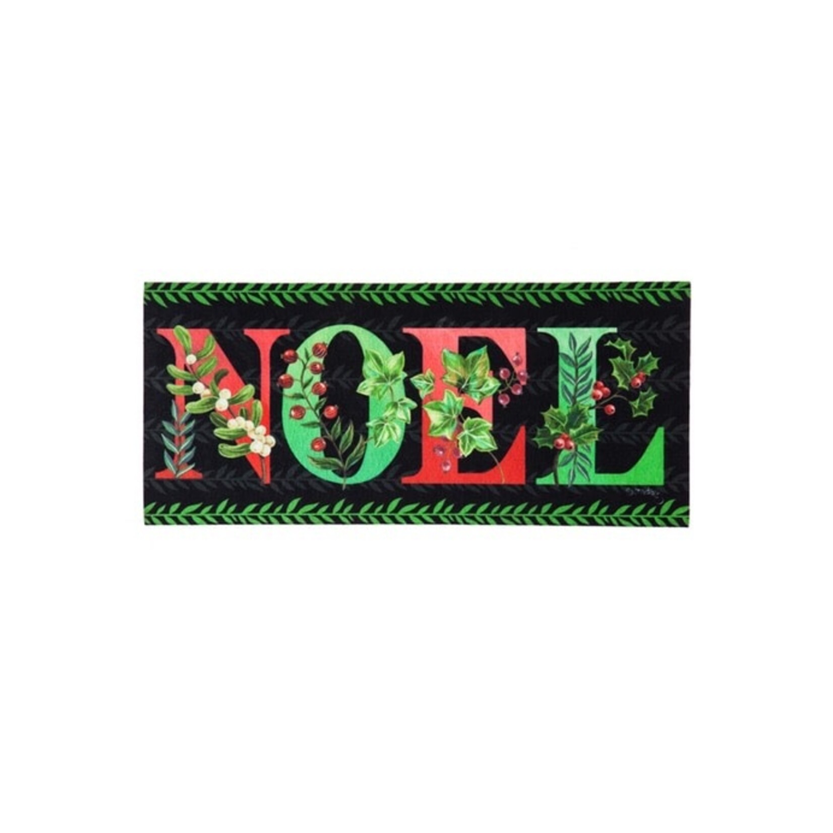 Evergreen Noel Chalkboard Switch Mat