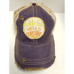 The Goat Stock Hats Hello Sunshine Country Purple Hat