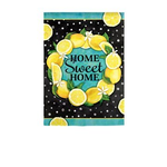Evergreen Home Sweet Home Lemon Wreath Garden Flag